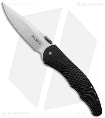 CRKT MJ Lerch Enticer Spring Assisted Knife (3.24" Satin) 1060 1 CRKT MJ Lerch Enticer Spring Assisted Knife (3.24" Satin) 1060