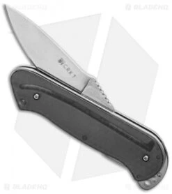 CRKT Rollock Pocket Knife Black Translucent (2.25" Polish) 5202K -Knife Discounts Store crkt rollock black 5212k half open cm