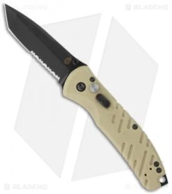 Gerber Propel Downrange AO Knife Desert Tan Assisted Opening (3.5" Black Serr)