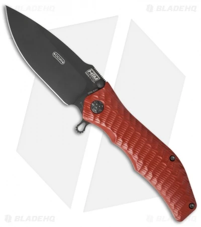HTM Darrel Ralph Gun Hammer Torpedo Spring Assisted Knife Red (3.5" Black) 1 HTM Darrel Ralph Gun Hammer Torpedo Spring Assisted Knife Red (3.5" Black)