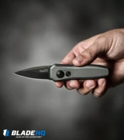 Kershaw Launch 4 CA Legal Automatic Knife Gray (1.9" Black) 7500GRYBLK 12 Kershaw Launch 4 CA Legal Automatic Knife Gray (1.9" Black) 7500GRYBLK -Knife Discounts Store kershaw launch 4 gray 7500GRYBLK BHQ 74062 dl hand