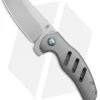 Kizer Sheepdog C01C Frame Lock Flipper Knife Titanium (3.25" Stonewash) Ki4488