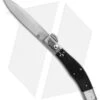 Lepre 10" Picklock Automatic Knife Ebony Wood (4.2" Satin)