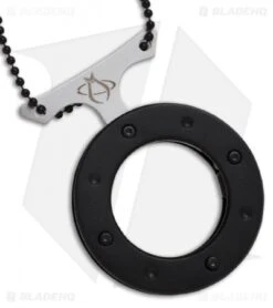 Mantis Cyclops Folding Neck Knife Silver (1.25" Satin) MU-6 5 Mantis Cyclops Folding Neck Knife Silver (1.25" Satin) MU-6 -Knife Discounts Store mantis mu 6 black closed