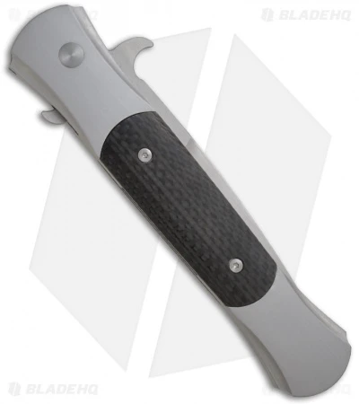 Pro-Tech Large Don Steel Automatic Knife Carbon Fiber (4.5" Satin) 1911 2 Pro-Tech Large Don Steel Automatic Knife Carbon Fiber (4.5" Satin) 1911 - Image 2
