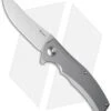 Reate Knives Hills Flipper Titanium Frame Lock Knife (3.6" Stonewash)