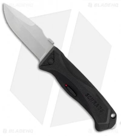 Schrade SCHA6L Drop Point Spring Assisted Knife (3.75" Bead Blast Plain) 1 Schrade SCHA6L Drop Point Spring Assisted Knife (3.75" Bead Blast Plain)