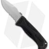 Schrade SCHA6LS Drop Point Spring Assisted Knife (3.75" Bead Blast Serr)