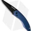 Schrade Landshark Spring Assisted Knife Colorshift (3" Black) SCHA9C
