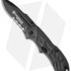 Smith & Wesson Small Black Ops SWBLOP3SMS Drop Point Knife (2.5" Serr)