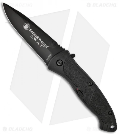 Smith & Wesson Medium SWATMB MAGIC Spring Assist Knife (3.2" Black Plain) 1 Smith & Wesson Medium SWATMB MAGIC Spring Assist Knife (3.2" Black Plain)