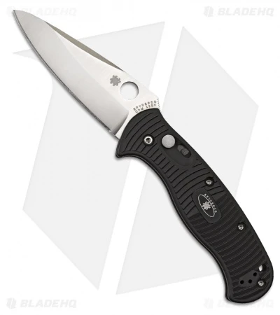Spyderco Citadel Automatic Knife 92mm (3.6" Satin) C117P 1 Spyderco Citadel Automatic Knife 92mm (3.6" Satin) C117P
