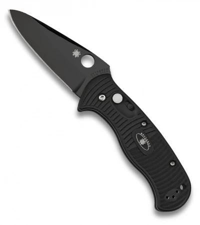 Spyderco Citadel Automatic Knife 83mm (3.25" Black) C119BKP 1 Spyderco Citadel Automatic Knife 83mm (3.25" Black) C119BKP