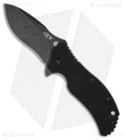 Zero Tolerance 0350BW Assisted Opening Knife (3.25" BlackWash) ZT
